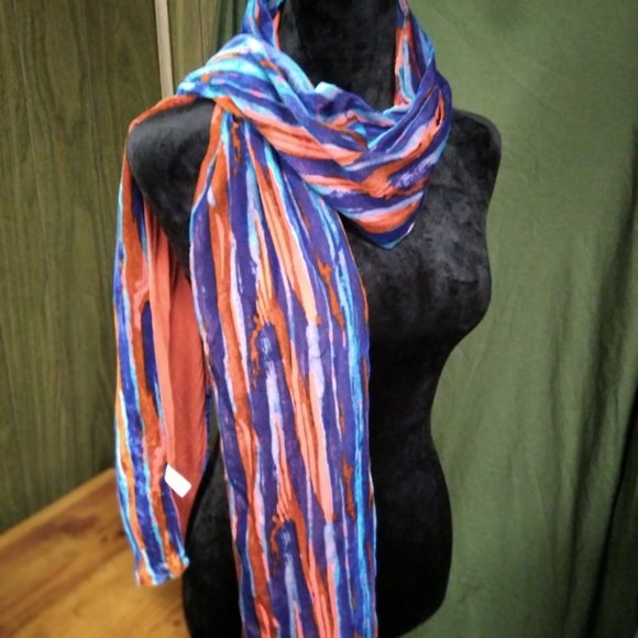 Collection Eighteen multi-colored scarf - see description - Picture 6 of 16